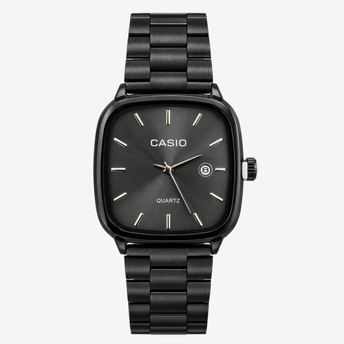 CASIO HOMMES CARRÉ ACIER