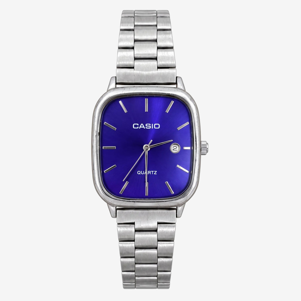 CASIO HOMMES CARRÉ ACIER